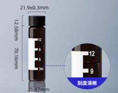 15ml��ɫ��Ʒƿ�����̶ȣ�