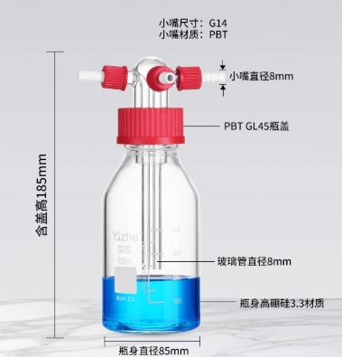 PBT��500ml˫�����ݿ�ϴ��ƿ