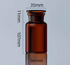 125ml����ĥ�ڴ����ɫ�Լ�ƿ