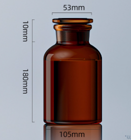 1000ml����ĥ�ڴ����ɫ�Լ�ƿ