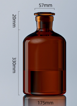 5000ml����ĥ��С����ɫ�Լ�ƿ